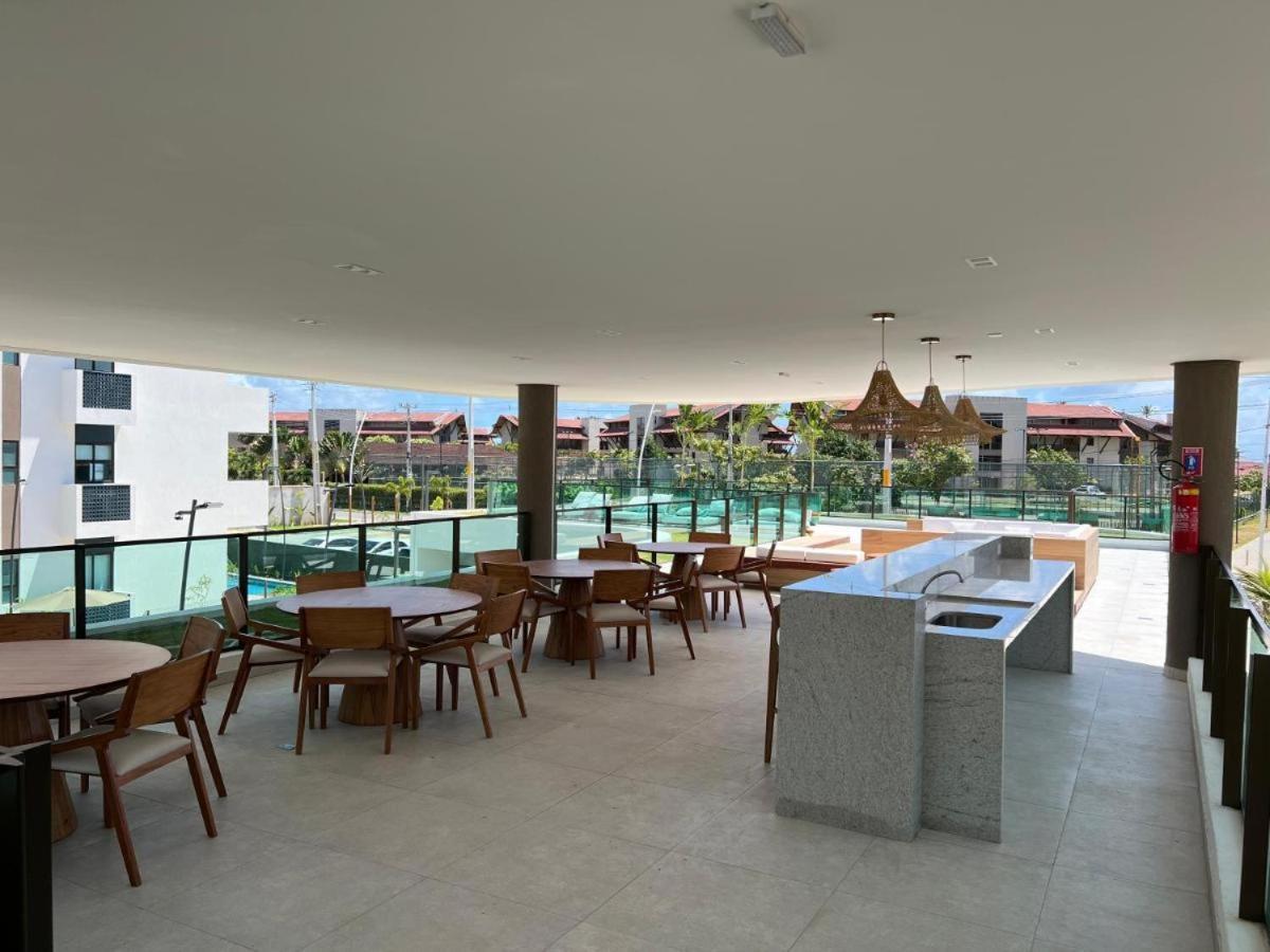 Studio Em Porto De Galinhas - Vista P Piscina Bagian luar foto
