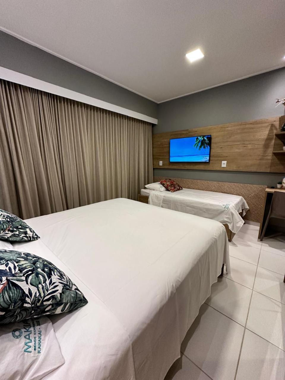Studio Em Porto De Galinhas - Vista P Piscina Bagian luar foto